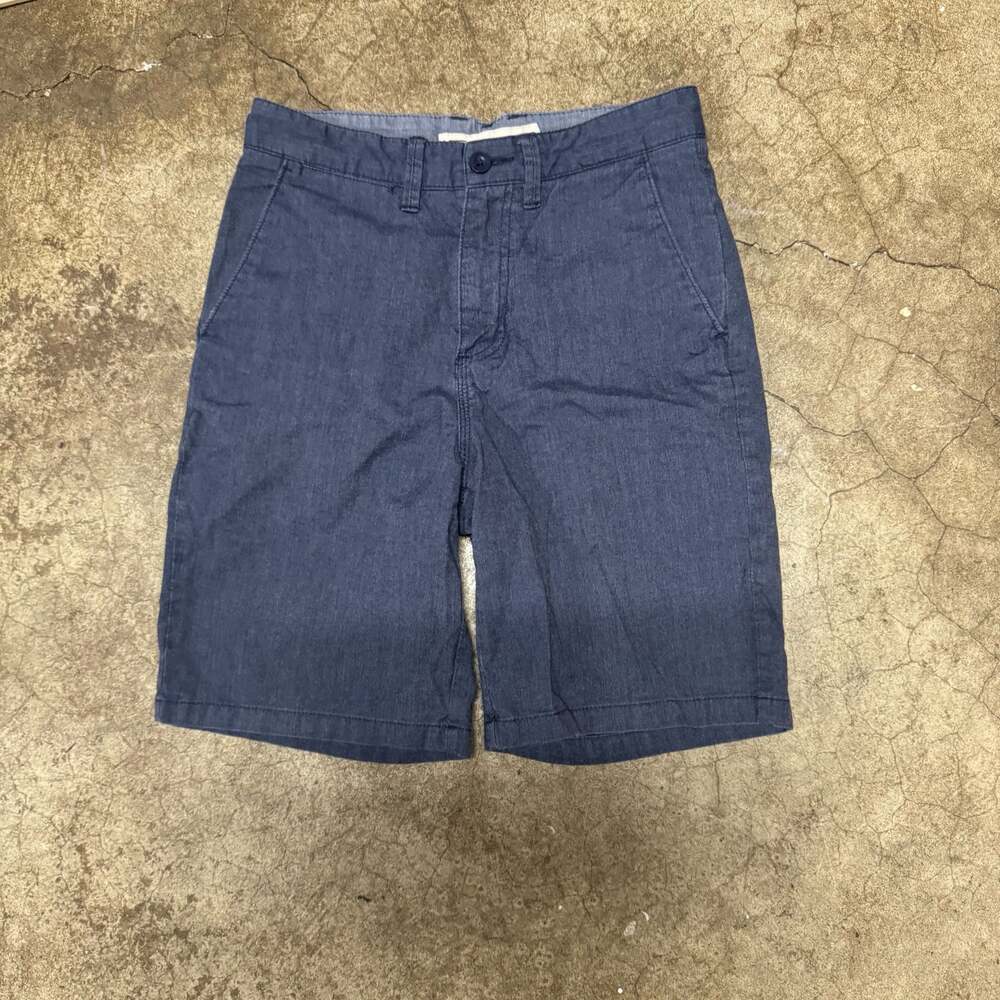 Vans Off The Wall Blue Denim Casual Shorts Size 28/16